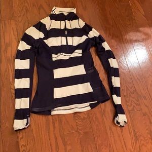 Lululemon running shirt with mock neck